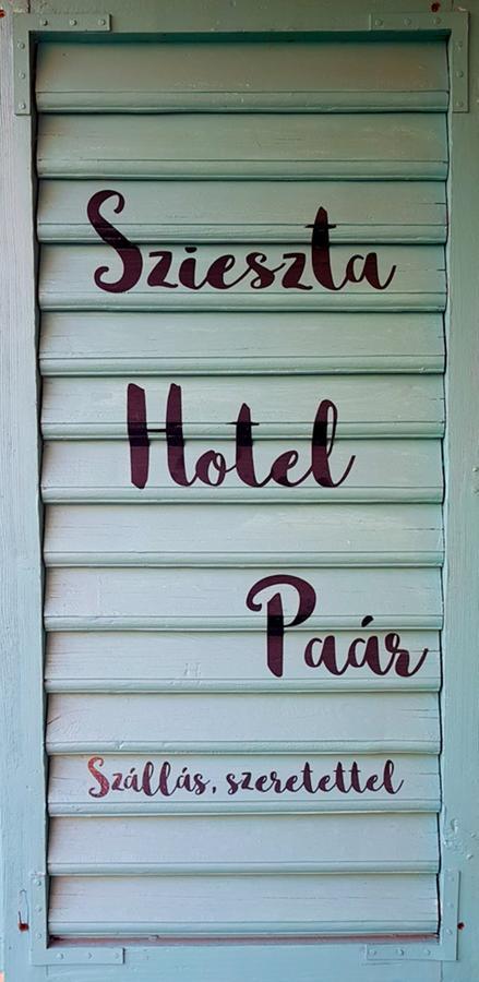 Hotel Paar Szieszta Дьёр Экстерьер фото